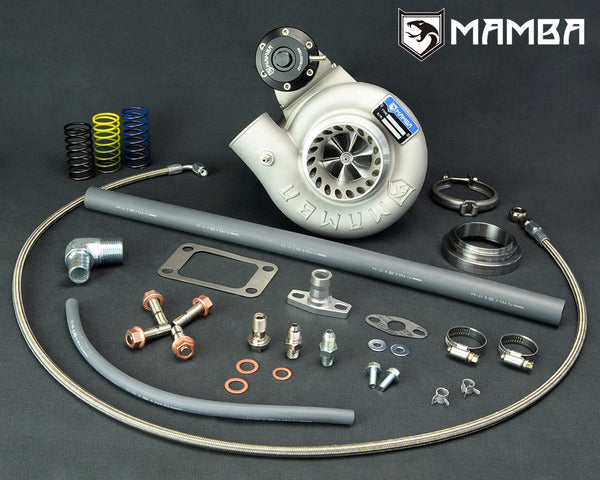 Mamba 12-6 Billet Oil-Cooled Turbocharger For Nissan TD42 GQ TD05H-16G 6cm T3 V-Band