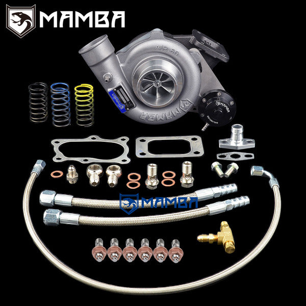 Mamba 7+7 Universal 2.5" .60 GTX2871R Ball Bearing Turbocharger .57 T3 6 Bolt