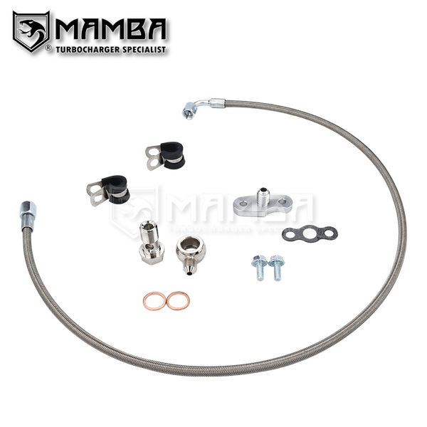 Mamba For ~07 VOLVO S60R V70R RN2P24HT K24 K24-7400 53249707400 Turbocharger oil feed line