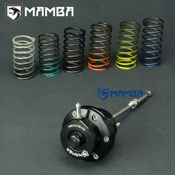 Mamba Adjustable Turbocharger Wastegate Actuator SAAB 9000 16V TB25 w/ 6 Spring