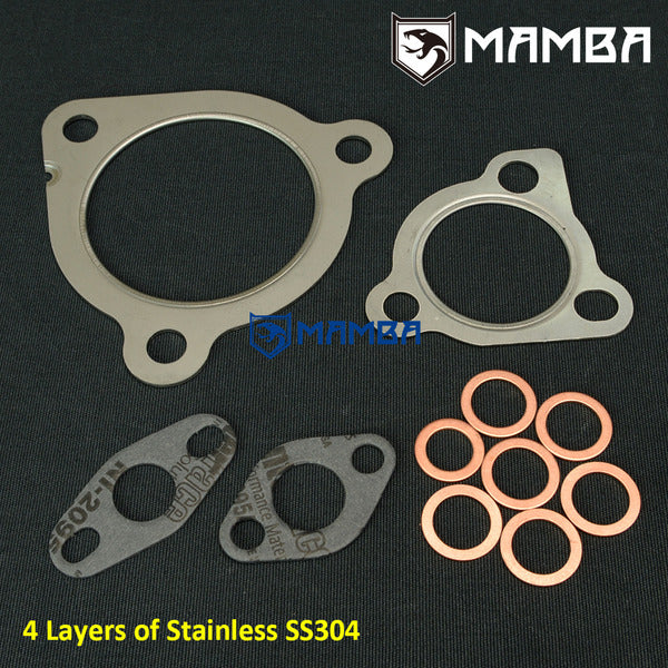 Mamba Turbocharger Gasket Set 00~06 AUDI A4 VW Passet 1.8T K03-029 K03-005 K04-015 (4 Layers)