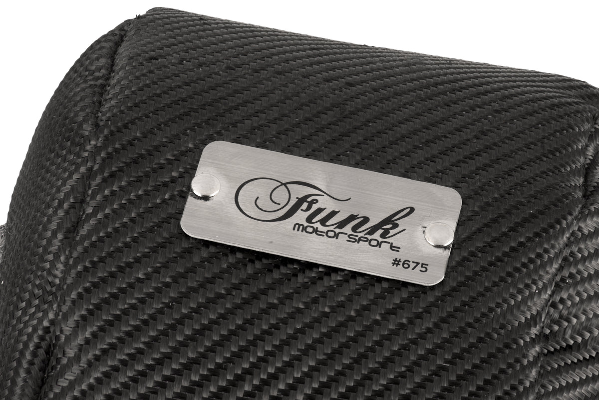 Carbon Fibre finish detail shown for illustration. Blanket shape varies by application.