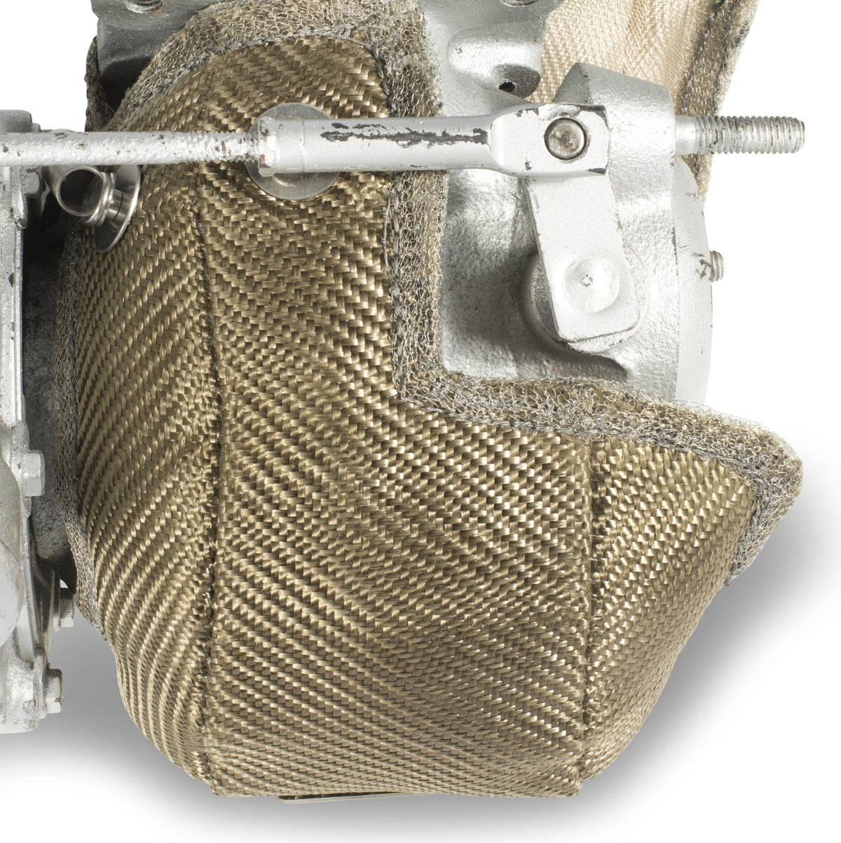Manufacturer fitted example in Titanium finish. Turbocharger not included.