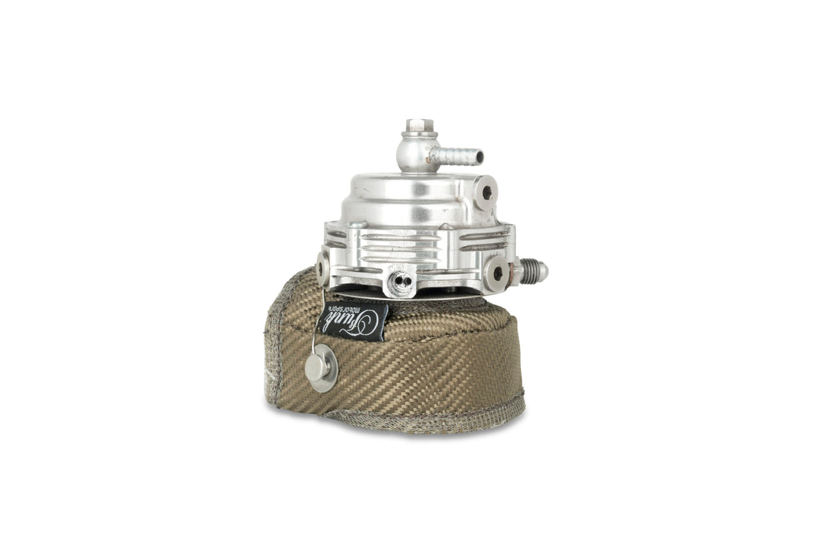 Titanium wastegate-blanket fitted example. Wastegate not included; blanket size varies by selected SKU.