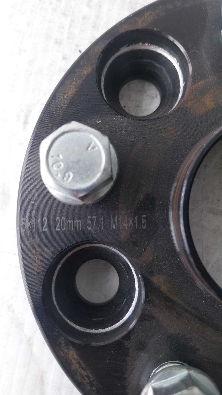 Wheel Spacers (x2) - 5x112 Volkswagen Audi Lamborghini - Hub Centric 57.1mm