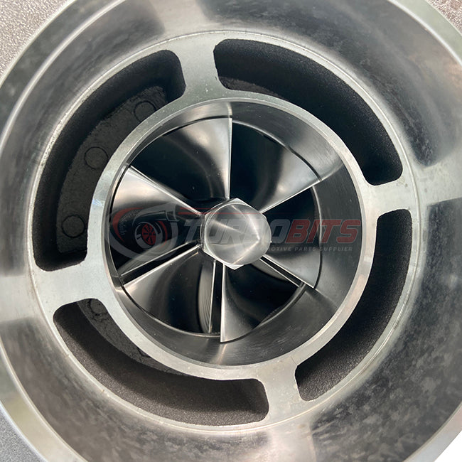 GT45R T4 TWIN SCROLL TURBO A/R 1.00 - Roue anti-surtension et billette 600+HP