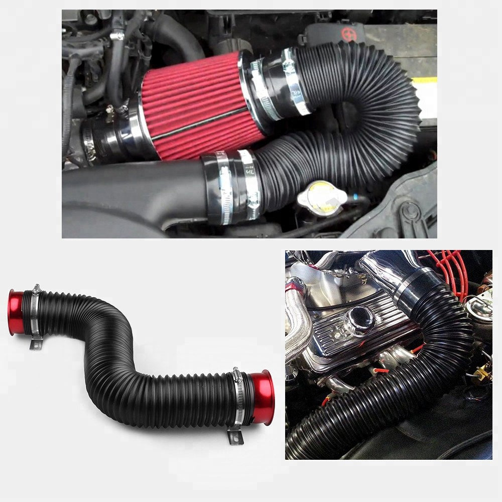 Conducto de tubo de aire flexible de 94 mm - Uso con turbo de admisión de frenos