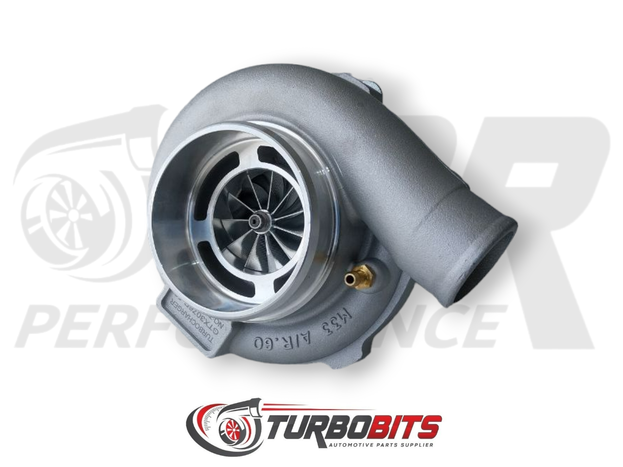 GTX3076R T3 Roulement à billes Turbo A/R .63 - Roue anti-surtension et billette