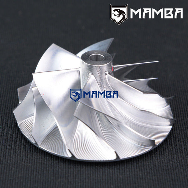 Mamba Billet Turbocharger Compressor Wheel TD04HL-19T / 6+6 Blades w/ Extend Tip