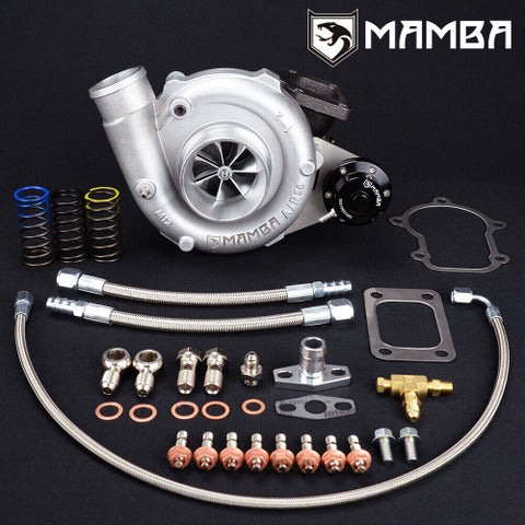 Mamba 7+7 3" A/R.50 T04E Ball Bearing GTX3582R Turbocharger .82 T3 5 Bolt (XR6)