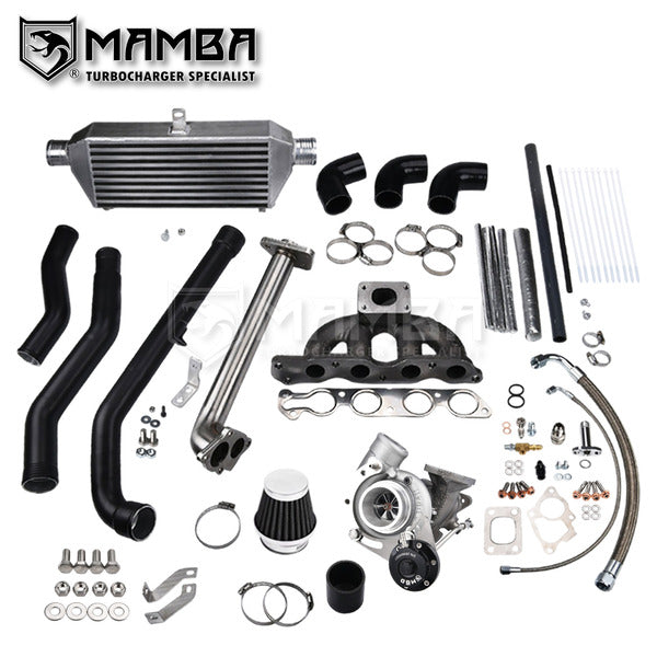Mamba 9-6 TD04LB-13T-5 Ball Bearing Turbocharger Kit Suzuki Jimny JB74 K15B 1.5L w/ T25-4 Bolt Hsg
