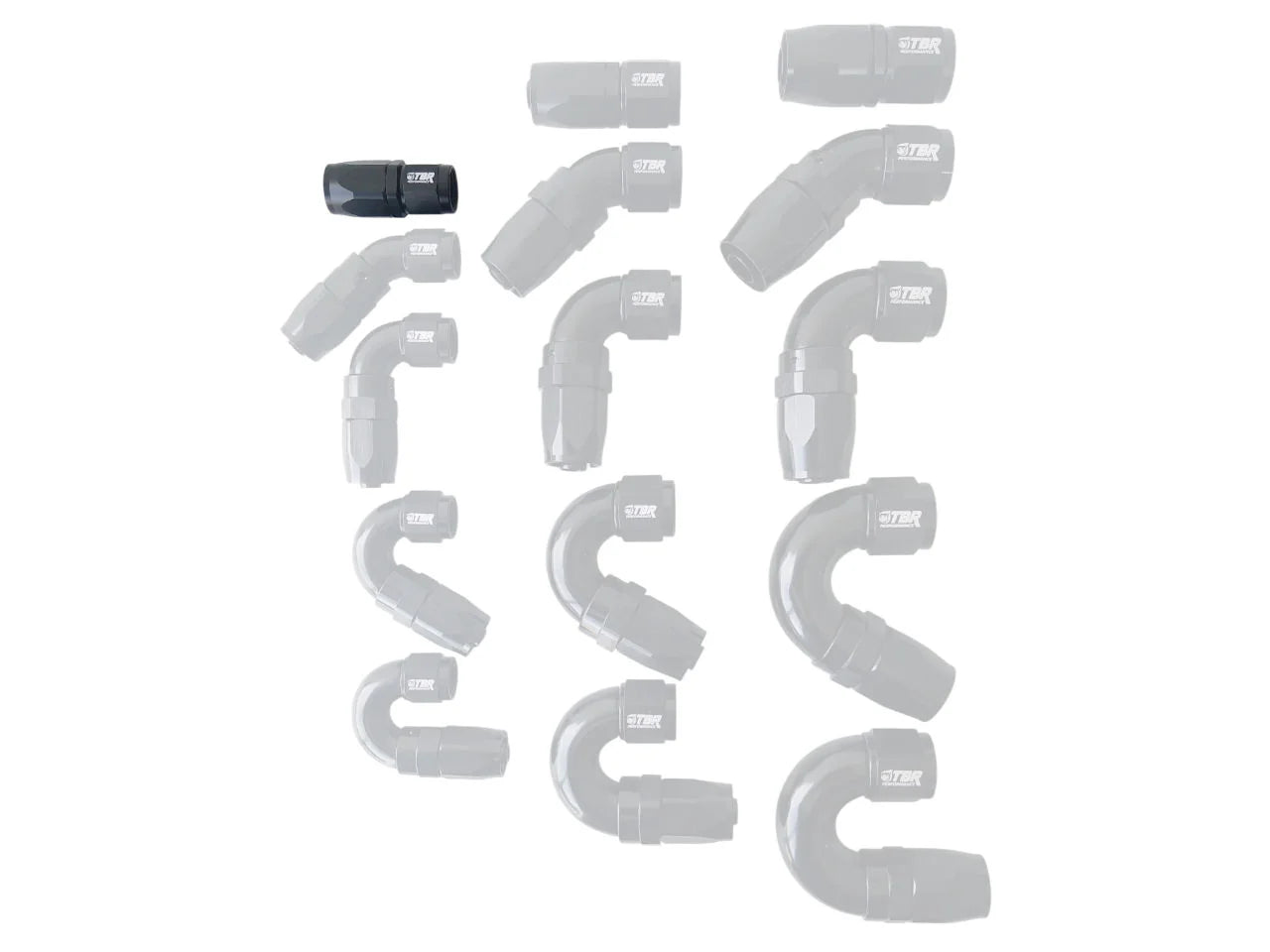 AN6 Swivel Full Flow Fittings - TBR Performance