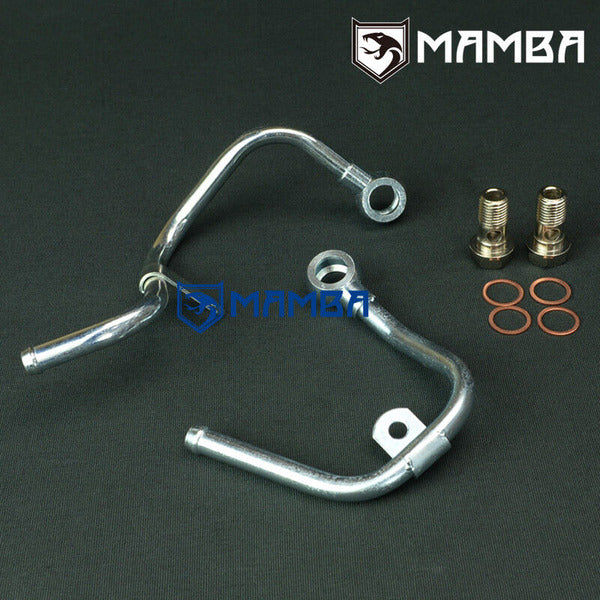 Mamba for Mitsubishi 4G63T Lancer Evolution EVO 4/5/6/7/8/9 Turbocharger Water Pipe Kit