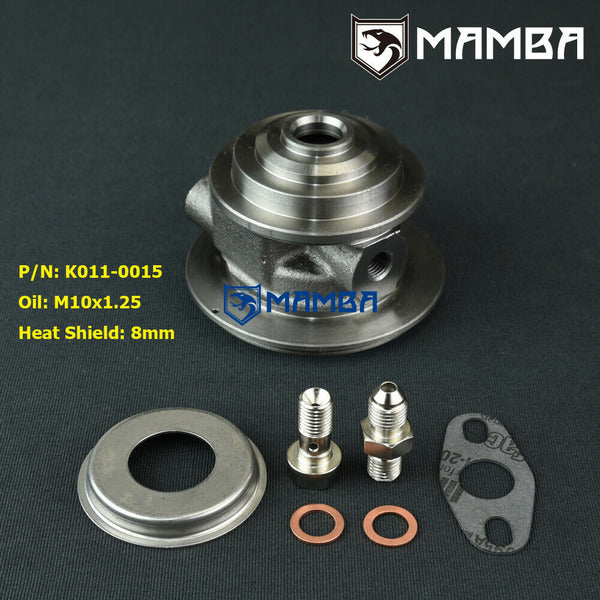Mamba Mitsubishi TD04 Turbocharger Bearing Housing Kit / 8mm HS Oil-Cooled Delica 4M40T 12T