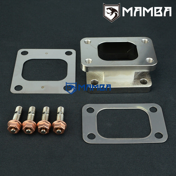 Mamba Fits TOYOTA Turbocharger Flange Adapter Convert CT20 CT26 to T3 1HD 12HT 3S-GTE 7M-GTE