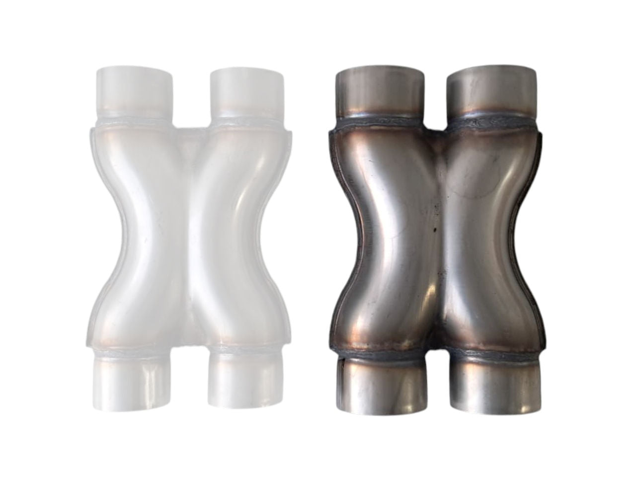 Universal Stainless Steel Exhaust X-Pipe