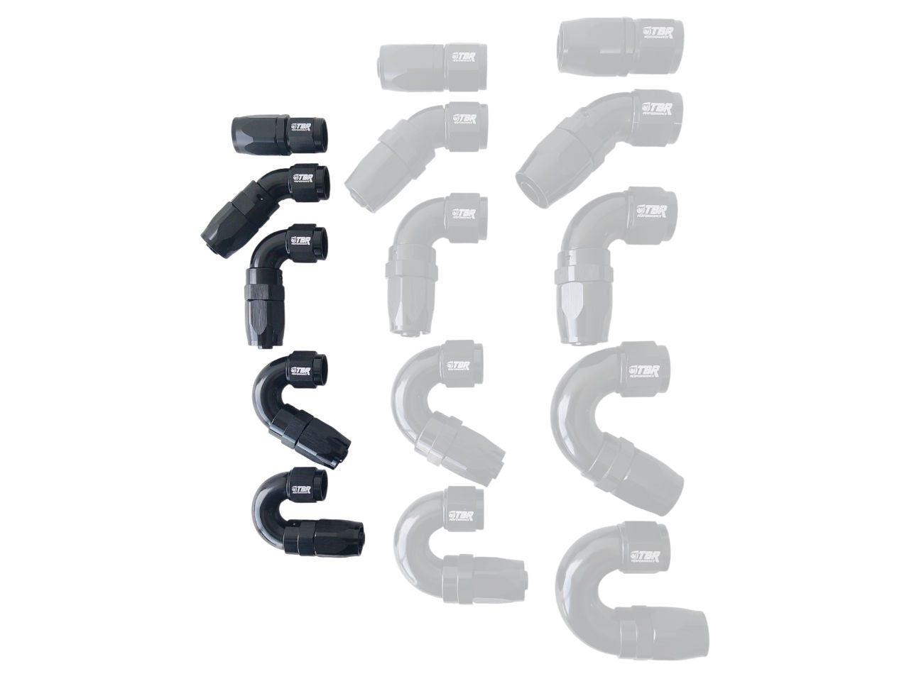 AN6 Swivel Full Flow Fittings - TBR Performance