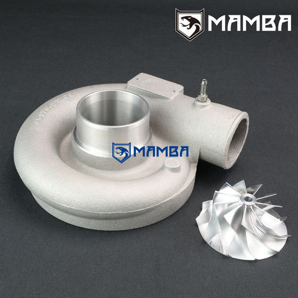 Mamba 2.4" TD05 TD06 16G Turbocharger Compressor Housing + GTX 11+0 Billet Wheel (51000 Type)