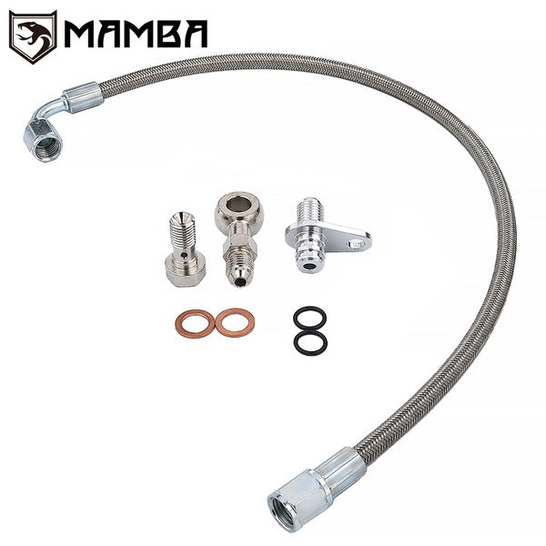 Mamba PTFE Turbocharger Oil Line For 14~17 Ford Focus/C-Max/Fiesta 1.0L CM5G6K679KA