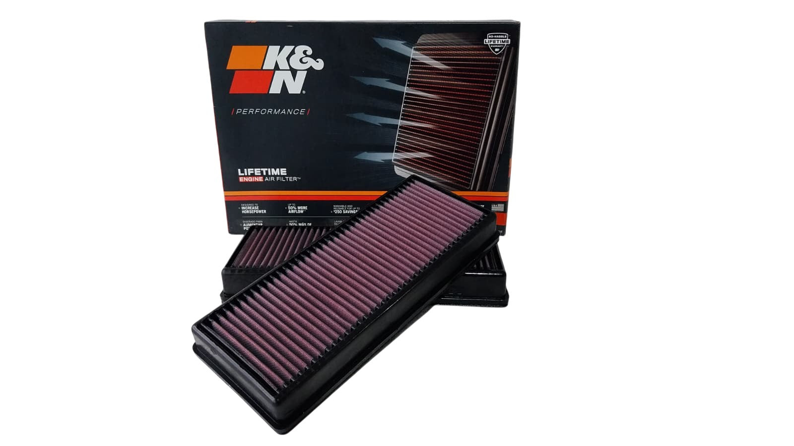K&N  Air Filter Panel # 33-2474