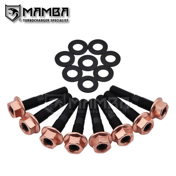 Mamba Nickel 4340 Nickel M7x1.0 Turbocharger Exhaust Manifold Stud Fits Mercedes M271 A2719900005