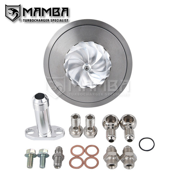 Mamba D5-7 G25-550 Ball Bearing Turbocharger Cartridge CHRA Fits Garrett (Forward)