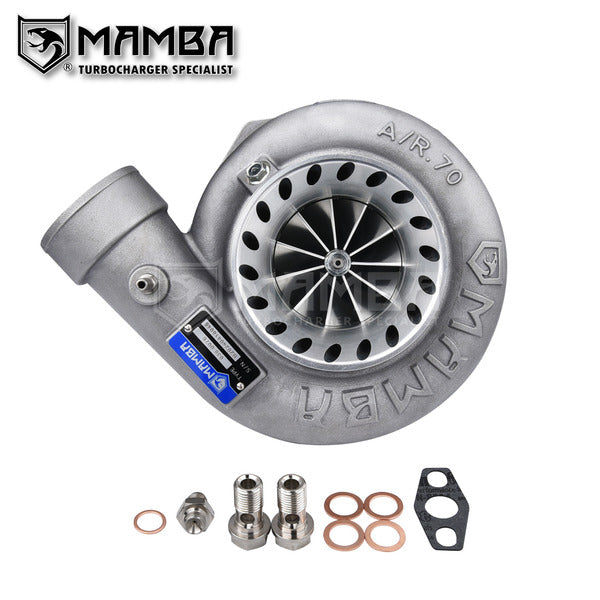 Mamba Ball Bearing GTX3584R Tubo CHRA w/ 4" Anti Surge A/R .70 Comp. Housing