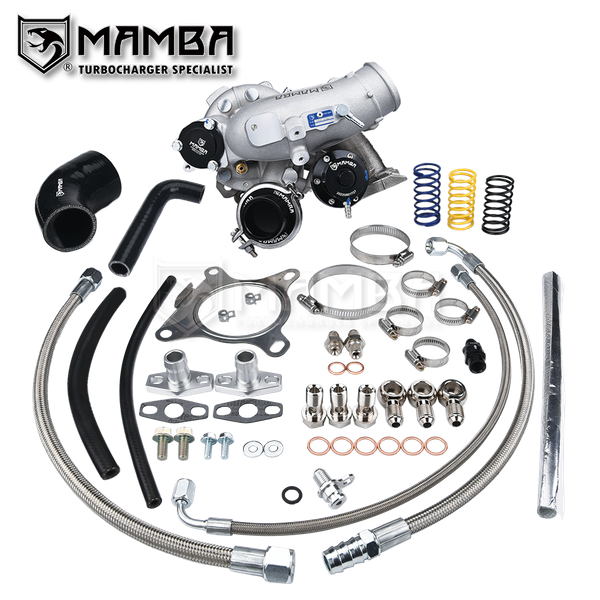 Mamba Ball Bearing GTX2867R Turbocharger For VW GOLF GTI MK5 MK6 CCTA CBFA BPY
