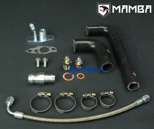Mamba For TOYOTA MR2 Celica 3S-GTE ST185 SW20 CT26 Turbocharger oil feed return hose line kit