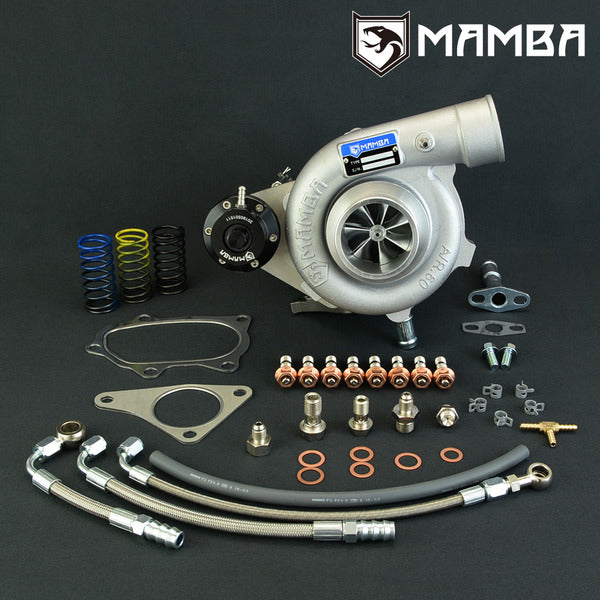 Mamba 7+7 Ball Bearing Turbocharger 2.25" Fits Subaru WRX STI GTX2867R w/ .64 Housing