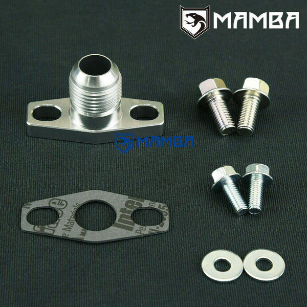 Mamba 10AN Oil Return Drain Flange Mitsubishi TF035 TD04 TD05 TD06
