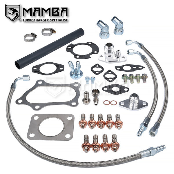 Mamba Turbocharger Install Line Gasket Kit TOYOTA 1JZ-GTE VVTI CT15B Chaser JZA70 Supra