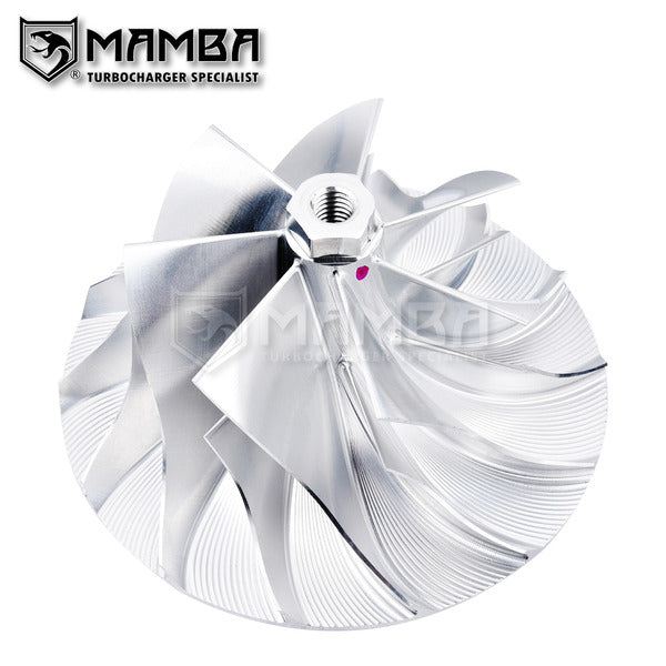 Mamba Billet Turbocharger Compressor Wheel for Precision GT45 GT4502 (72/102/7+7) Threaded