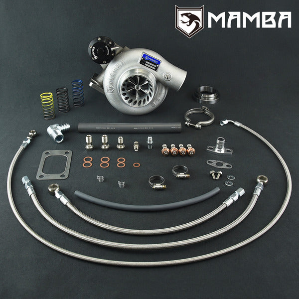 Mamba 12-6 Billet Turbocharger For Nissan TD42 GQ Top Mount 3" TD05H-18G 6cm T3 V-Band