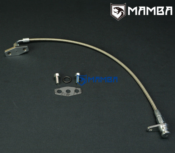 Mamba 03~07 6.0L Ford F250 F350 Powerstroke PowerMax GT37 Turbocharger Oil Feed Line