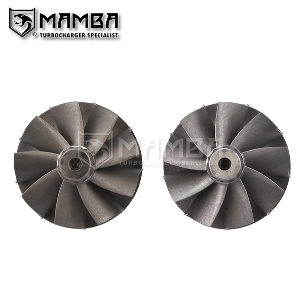 Mamba +4mm Pair Turbo Turbine Wheel MGT14-4042 Fit Hyundai Kia Stinger 3.3L (40/42/9B)