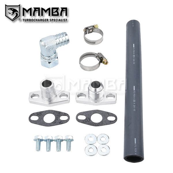 Mamba Turbocharger Oil return Line Kit Mitsubishi 4G15T Colt CZT Ralliart R TF035HM