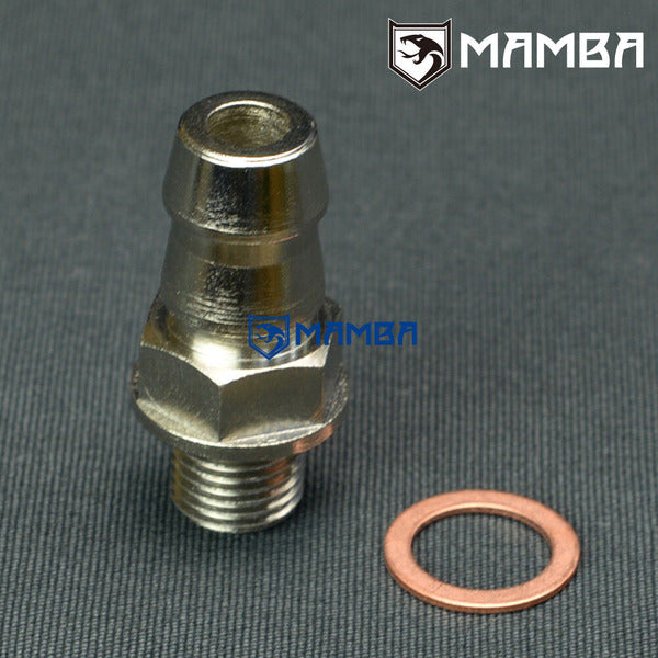 Mamba Turbocharger Coolant Water 5/8" Barb Fitting Kit Ford Falcon BA BF FG XR6 FPV F6