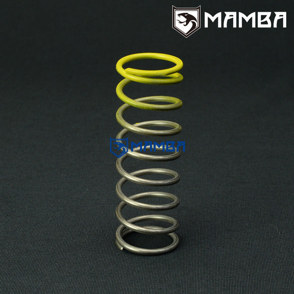 Mamba Blow Off Valve Spring For TiAL 50mm BOV (BV50 & Alpha Q) -12 Psi / Yellow