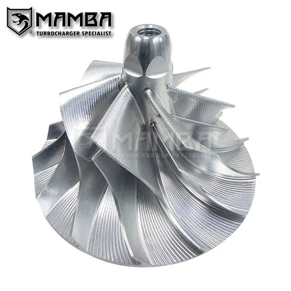 Mamba Turbo Billet Compressor Wheel For Schwitzer S400 (80/113/7+7/Threaded/Point Milling)
