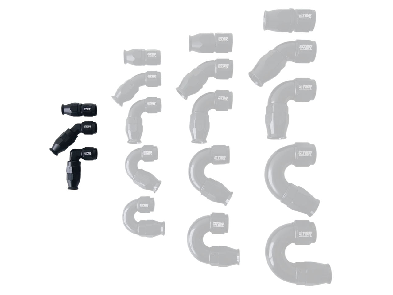 AN4 PTFE Fittings - Alloy - TBR Performance