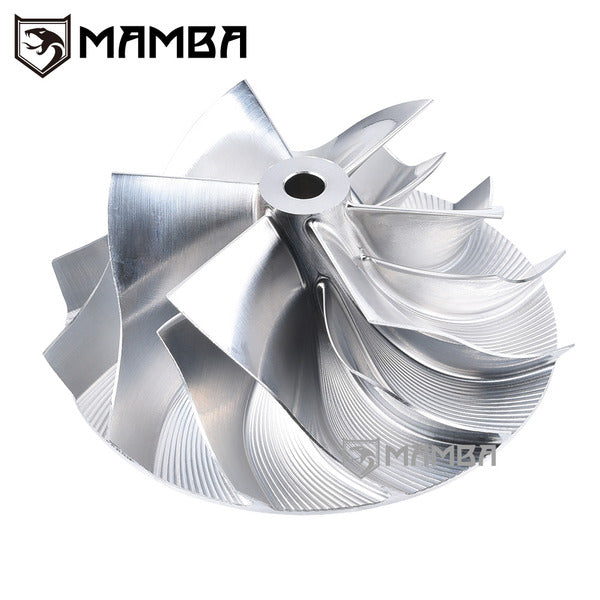 Mamba Billet Turbocharger Compressor Wheel Fits Mitsubishi TD02/TD03 14T (39.6/51/6+6/LEP)