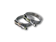 Load image into Gallery viewer, T Bolt Hose Clamps - Pair (x2) - Multiple Sizes
