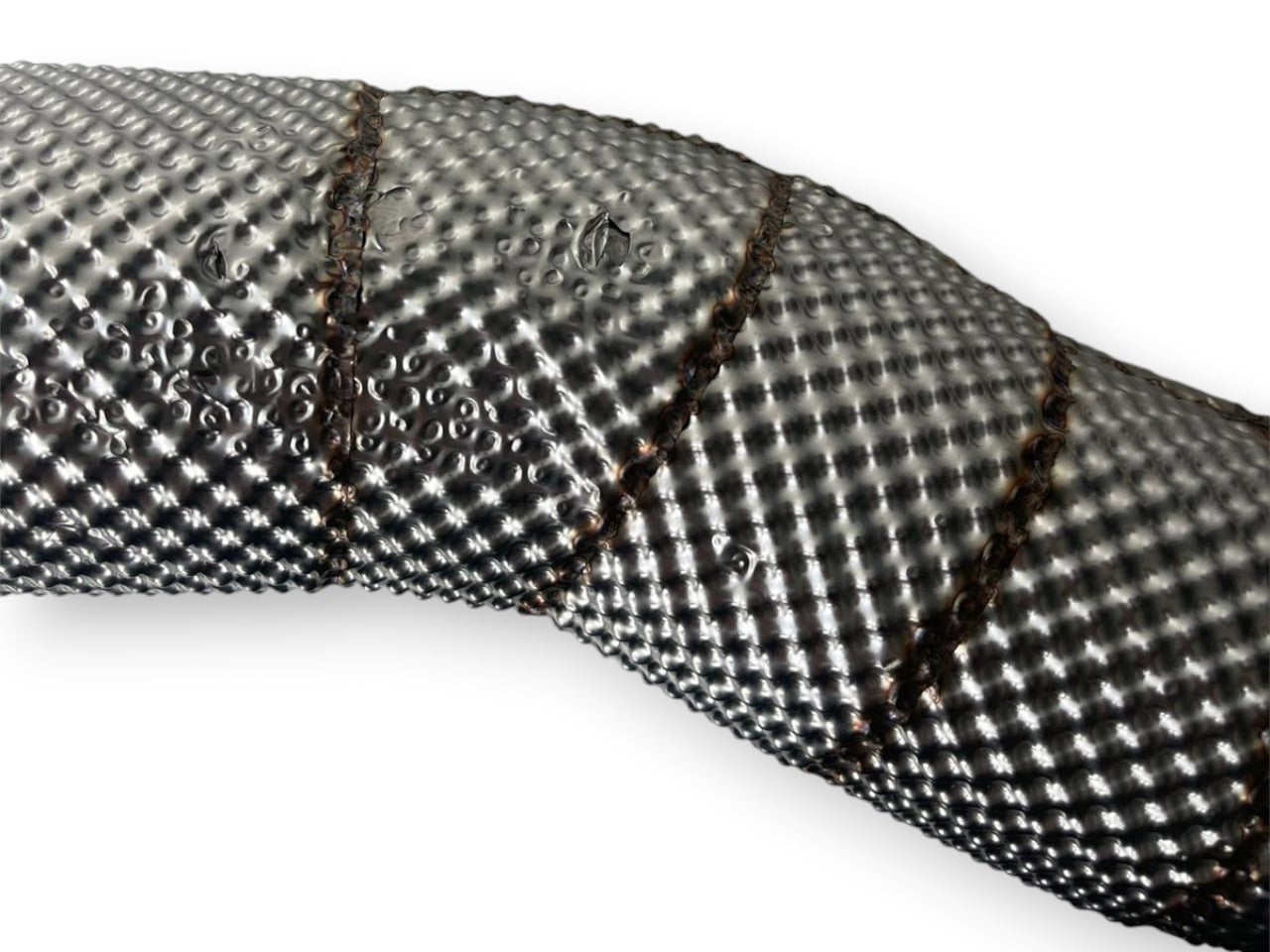 Mercedes Benz M177 C63 C63s Catless Downpipes exhaust - Slightly dented stock