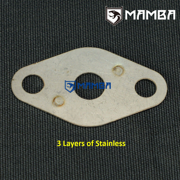 Mamba Garrett GT0632SZ 789997-1 Turbocharger Dump Down Pipe Turbine Outlet Gasket SS304