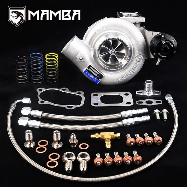 Mamba Universal 3" A/R .60 GTX2871R Ball Bearing Turbocharger + .86 T25 5 bolt SUS310