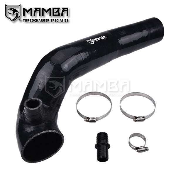 Mamba LHD 3" Anti Surge Turbocharger Intake Silicon Hose MQB EA888 GOLF R GTI MK7 IS38