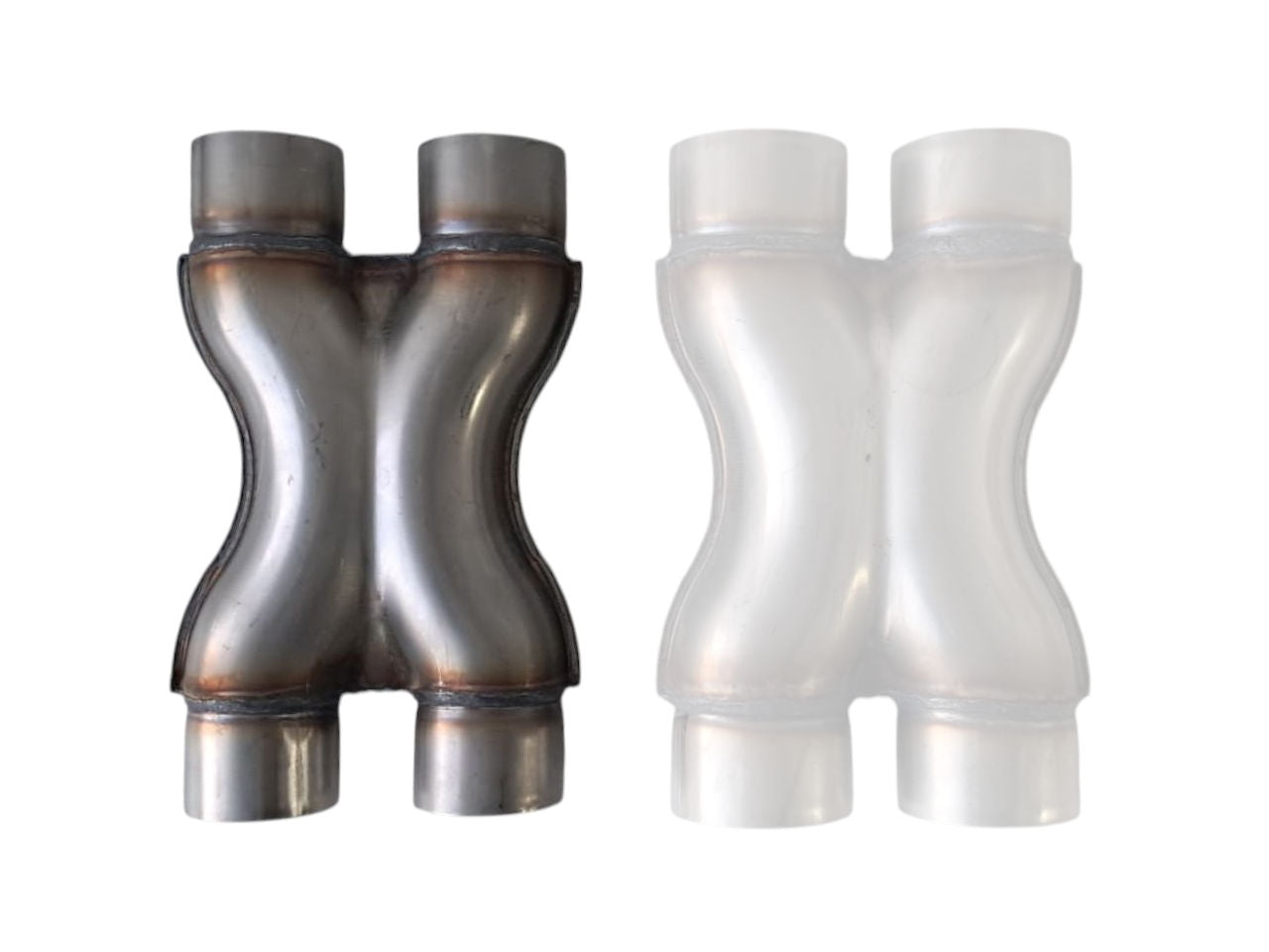 Universal Stainless Steel Exhaust X-Pipe