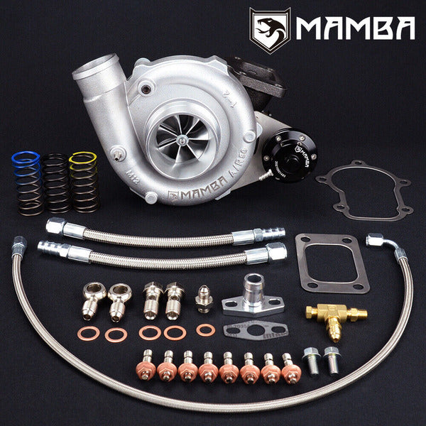 Mamba 7+7 3" A/R.50 T04E Ball Bearing GTX3576RS Turbocharger 1.05 T3 5 Bolt (XR6)