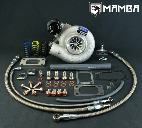 Mamba GTX Turbocharger for Nissan RB20DET RB25DET 3" 5200 GTX3071R w/ .73 Bolt-On Hsg